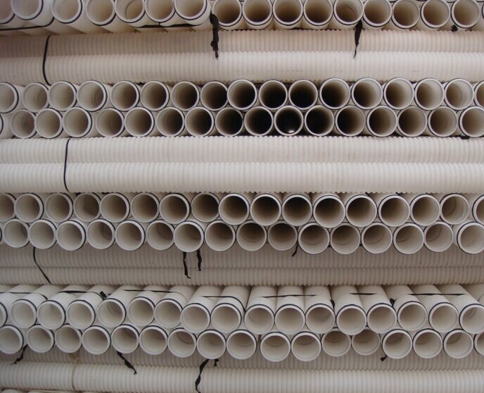 白色pe雙壁波紋管產品圖片,白色pe雙壁波紋管產品相冊 - 河北九和橡塑制品 - 九正